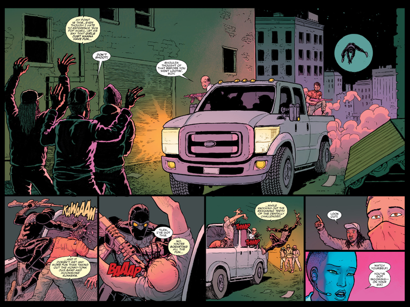 Illustration for article titled Nighthawk skillfully uses a conflicted superhero to explore racism and police brutality